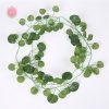 1Pcs 230Cm Green Vine Silk Artificial Hanging Leaf For Home Garden Decoration