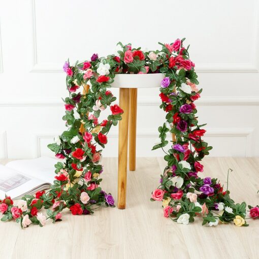 250CM Rose Artificial Flowers for Home Decoration