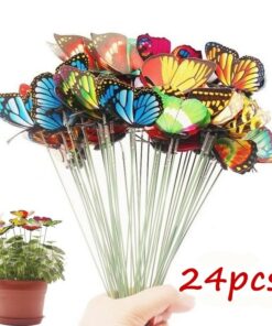 29111 xkbmoa 247x296 - Bunch of Colorful Butterflies Garden Yard Planter for Decoration