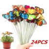 Bunch of Colorful Butterflies Garden Yard Planter for Decoration
