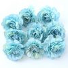 10pcs/lot Artificial Flowers 5CM Silk Rose Head For Home Garden Decorations